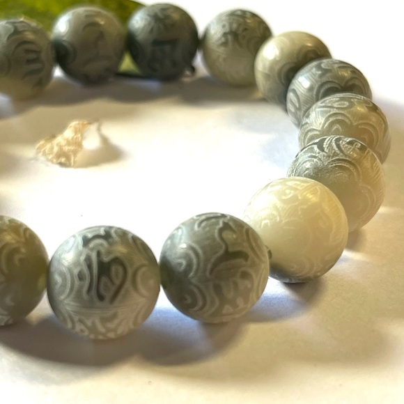 Bodhi Mantra Bead Bracelet Bodhi Meditation Bracelet Stress Relief Bracelet - Picture 6 of 6